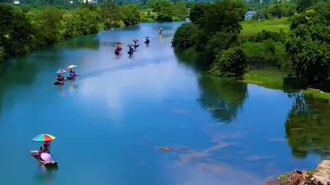 Magic place..❤ Yangshuo on the lijiang river. China.