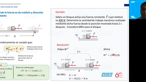 SEMESTRAL ADUNI 2021 | Semana 07 | Álgebra | Física