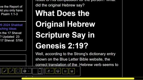 Genesis 2:19 - What a Difference a Verb Tense Makes! Formed vs Had Formed
