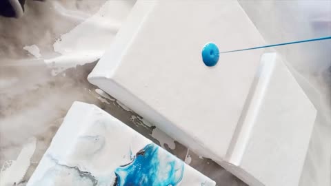 Blow Out Hack!!! Simple and effective!!! Fun | Creative Fine Art | Art | Blowout Paint Art