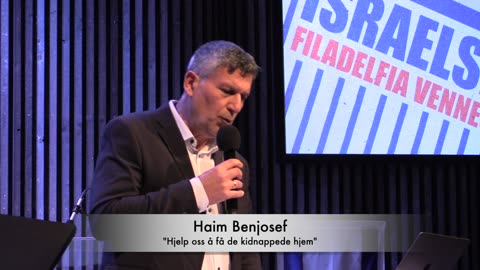 Haim Benjosef:Hjelp oss å få de kidnappede hjem