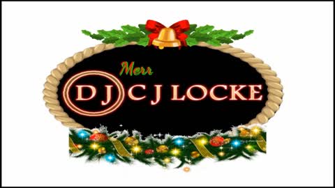 Merry Christmas from DJ CJ logo clip