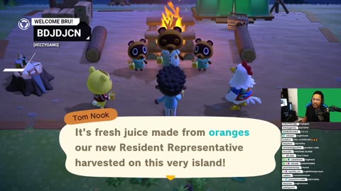 Berleezy Beefs With Neighbor FIRST DAY on Animal Crossing