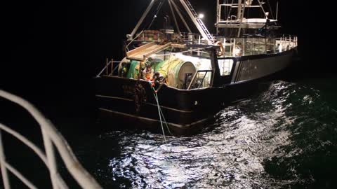 An Bord der MSC-zertifizierten Heringsfischerei in der westlichen Ostsee