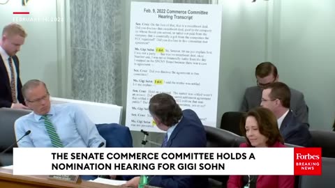 Ted Cruz Publicly Accuses Gigi Sohn Of Misleading Committee, Making 'Secret Deal'