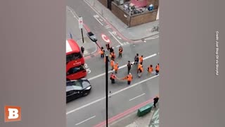 FED UP Londoner GOES OFF on Green Activists Blocking Traffic