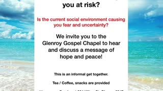 Glenroy Gospel Chapel reaching out a message of hope and peace