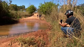 BMX Cyclist Wipes Out