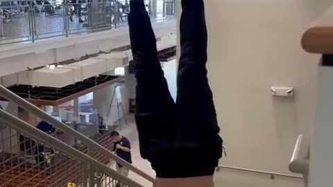 I will do a handstand everyday for the full month of March. This was day 12