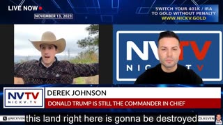 Derek Johnson Discusses Donald Trump Is Your Commander In Chief with Nicholas Veniamin