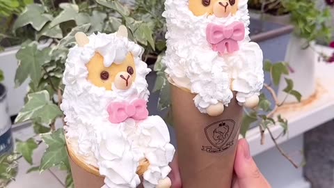 Cute ice cream 😍🪆🍦