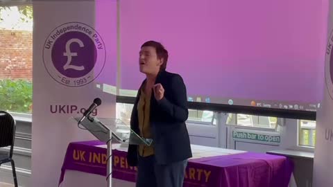 Anne Marie Waters at the @UKIP Independence Party Conference 2022.