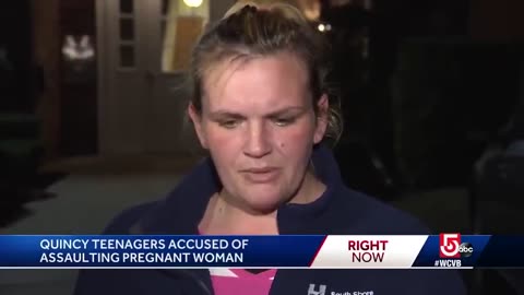 Pregnant Woman attacked in Boston