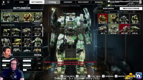 Mechwarrior 5 - Stomping around with Friends!