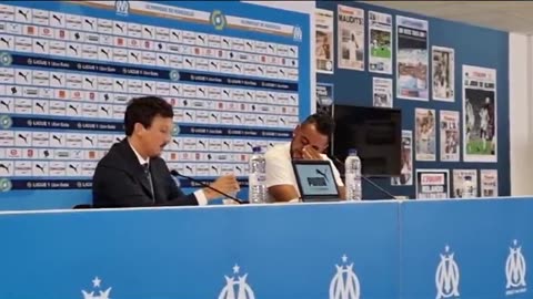 Dimitri Payet, in tears after announcing that he’s set to leave OM.