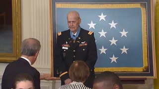 WOW: Bumbling Biden Walks Out Of Medal of Honor Ceremony