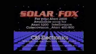 1983 Solar Fox Atari Commercial