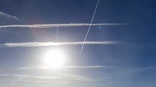 CHEMTRAILS 9-10 MARZO BRUTALES aqui teneis el falso CALENTAMIENTO