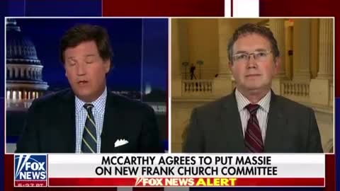 McCarthy agrees to put Rep Thomas Massie in charge of a new Church Style Committee