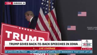 Trump’s Full Speech In Dubuque, Iowa [September 20, 2023]