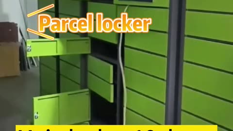 Unlock Your Convenience: Experience a Smart Parcel Locker with a 10 Touchscreen!