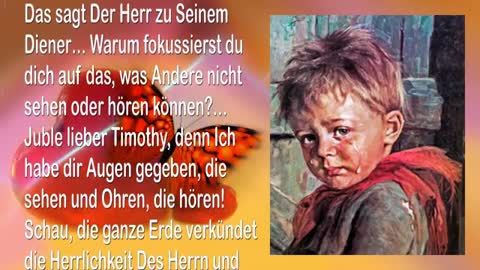 Sei nicht traurig, weil deine Lieben Mich & Meine Worte ablehnen... Juble 🎺 Die Trompete Gottes