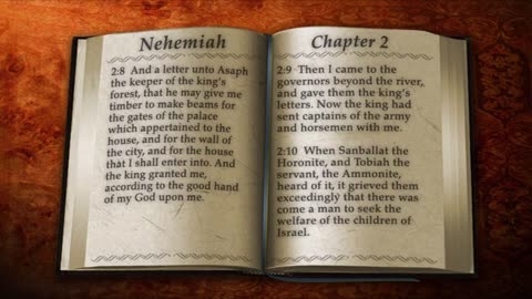 KJV Bible The Book of Nehemiah ｜ Read by Alexander Scourby ｜ AUDIO & TEXT