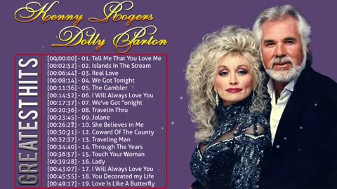 Kenny Rogers, Dolly Parton Greatest Hits Full Album