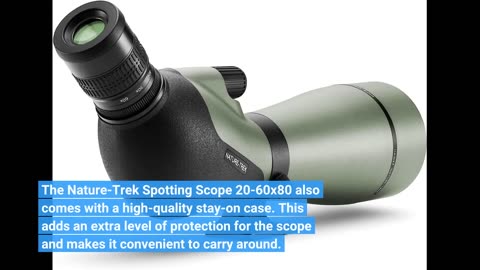 Real Reviews: Nature-Trek Spotting Scope 20-60x80