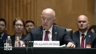 DHS Secretary Alejandro Mayorkas, FBI Director Christopher Wray testify on threats to U.S.