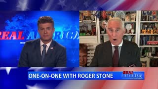 REAL AMERICA -- Dan Ball W/ Roger Stone, CNN's Propping-Up Of Racist LBJ, 2/21/22