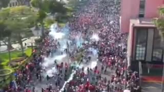 Peru povo protestos contra governo