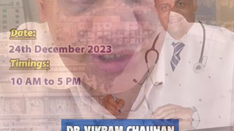 Don't Miss!! 24th Dec 2023 - Ayurveda Health Camp in Hyderabad by Dr. Vikram Chauhan (MD-Ayurveda)