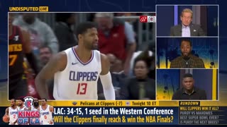 Clippers top seed in West will Kawhi, PG, Harden & Westbrook make the Finals NBA UNDISPUTED