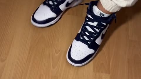 Unboxing the Nike Dunk High Midnight Navy