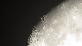 Moon video from 2017 using canon camera