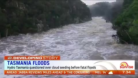 Australian Tasmania Floods made by Cloud Seeding