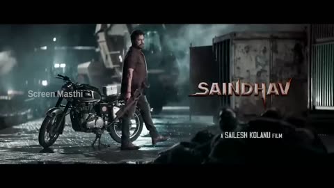 #saindhav movie teaser | Venkatesh | Navazuddin Siddiqui | Sharaddha Srinath