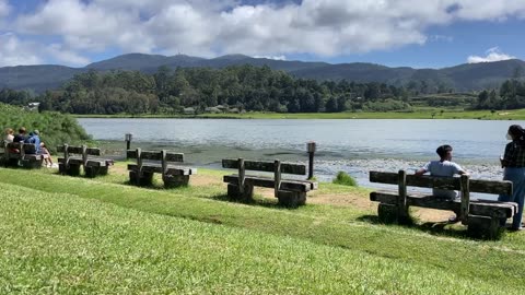 Bench Seating for Relaxation by Gregory Lake, Nuwara Eliya, Sri Lanka
