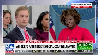 Doocy PRESSES WH Press Sec Over Biden's Document Scandal: "What Is The White House Trying To Hide?"
