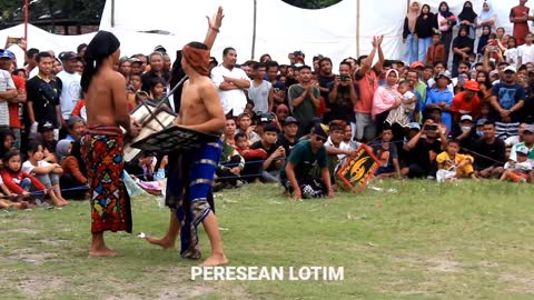 Peresean’ Rattan Stick Fighting, Lombok