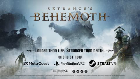 Skydance's Behemoth | Gameplay Reveal Trailer