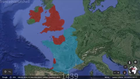 The History of the USA in 45 seconds using Google Earth