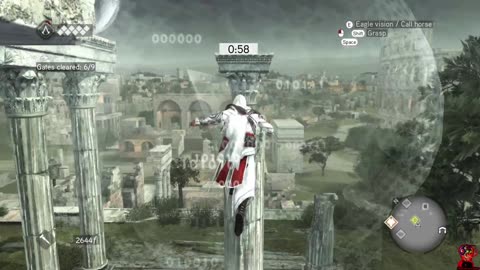 Assassin Creed Brotherhood Mission 11 Double Agent 100%