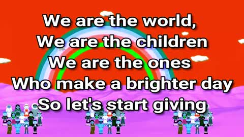 Lyrics to "We Are the World" Children's Graduation Song: We Are the Children