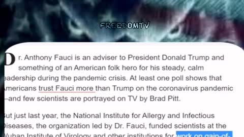 Dr. Mengele Fauci