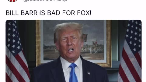 Bill Barr Bad For Fox