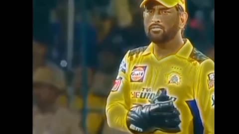 M.S Dhoni💛// msd Dhoni is angry 😈