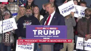 Trump Rally in Manchester New Hampshire - January 20, 2024