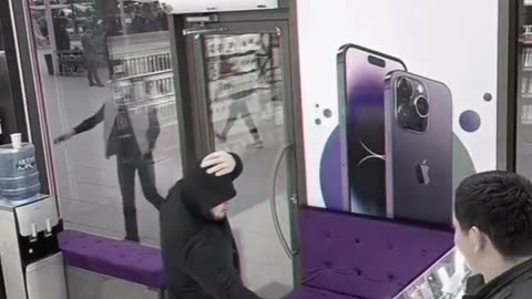 A Grown Up Man Cought Trying To Steal a Phone